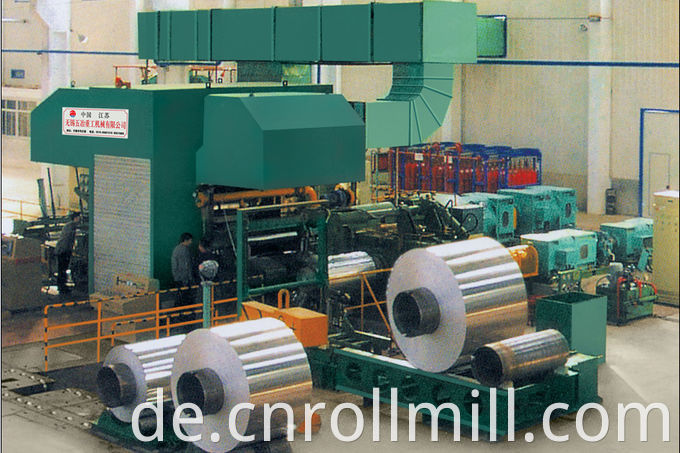 Aluminiumrollmühle, kalte / heiße vier Rollmühlenmaschine gießen